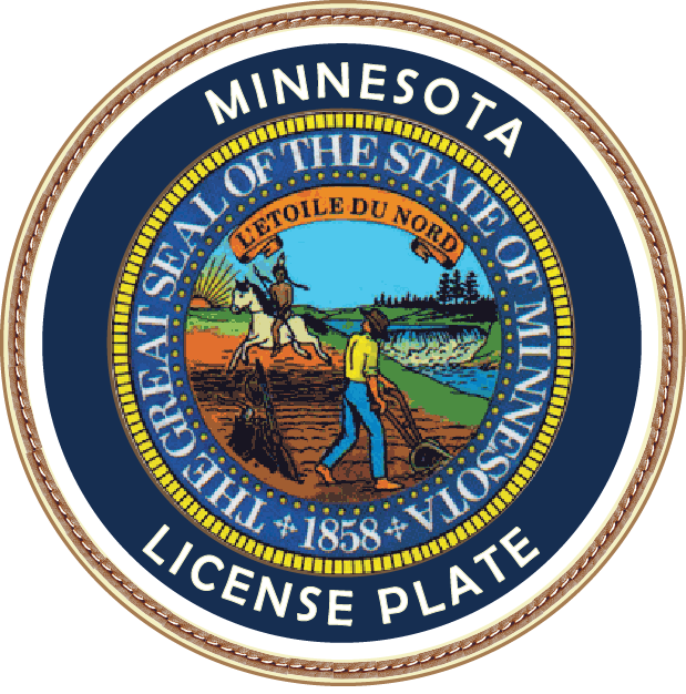 Minnesota License Plate Logo
